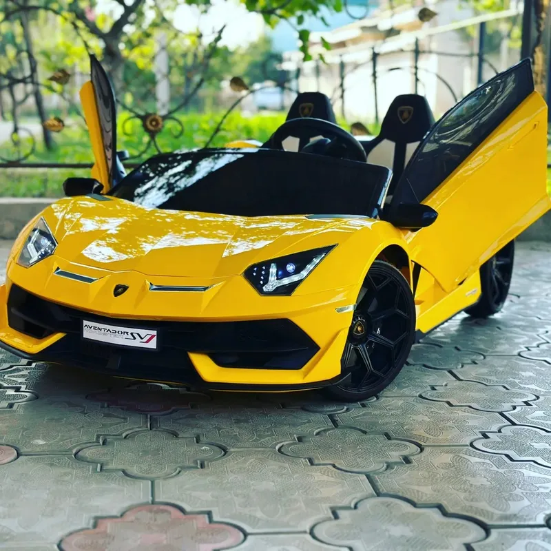 Lamborghini Aventador двухместная детская машина bolalar mashinasi 4x4 2