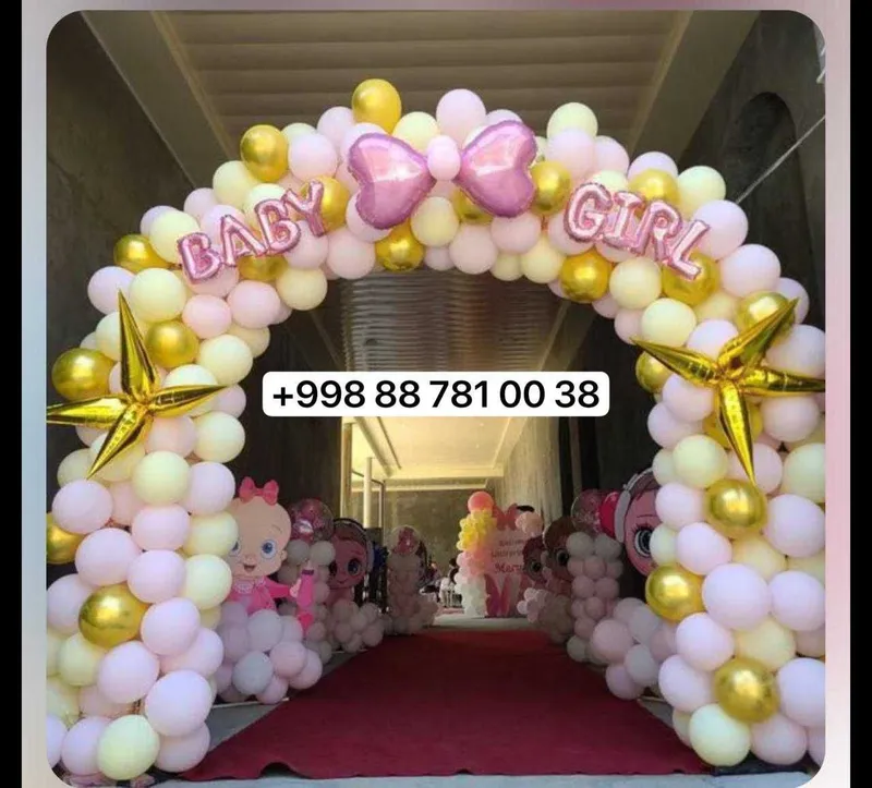 Oformleniya Roddom Tug'ilgan kun Marry me Suniy Gullar bilan bezatamiz — фото 3