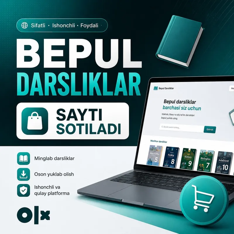 Bepul Darsliklar sayti Sotuvda 4 Bepul Darsliklar sayti Sotuvda 4