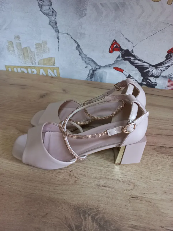 Ayollar yozgi oyoq kiyimi Nude(bej) rangli 3