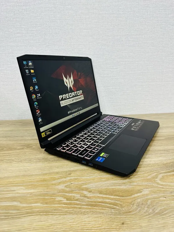 ACER Nitro Core i5-11Gen+RTX3060-6 ГБ Видеокарта, Топ Игровой ноутбук 6