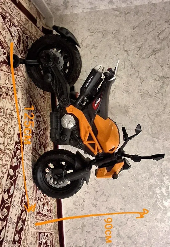 Elektron akkumulyator bilan ishlaydigan motosikl Yoki toʻliqroq sh — фото 2