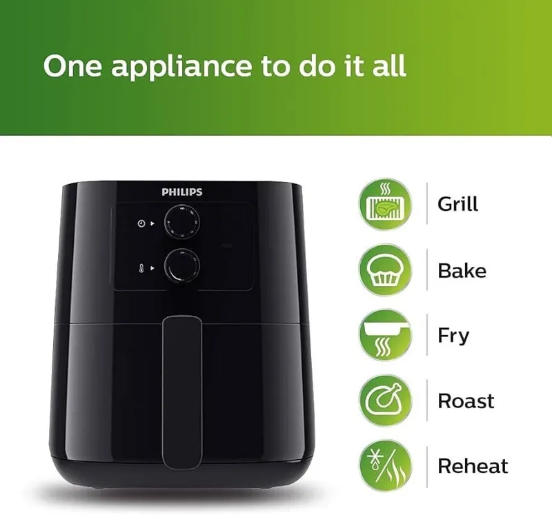 PHILIPS HD9200 aerofriturnitsasi 5