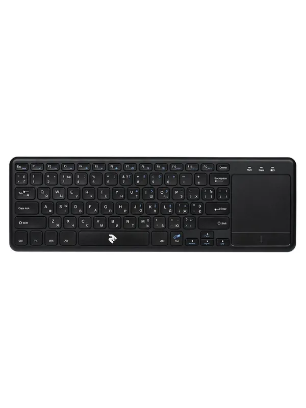 Клавиатура беспроводная с тачпадом 2E Touch KT100 BLACK — фото 2