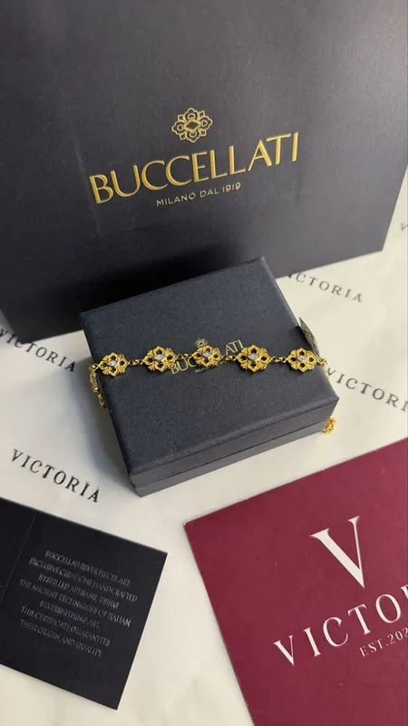 Браслет Buccellati с фианитами 3 Браслет Buccellati с фианитами 3