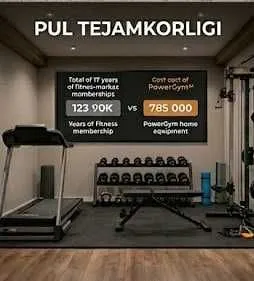 Uyingiz Uchun Mukammal Sport Zali — Noldan Boshlab Jihozlaymiz — фото 4