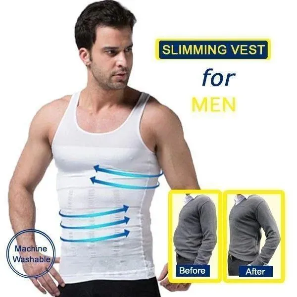 Корректирующая мужская майка SLIM'N LIFT | мужское утягивающее — фото 1