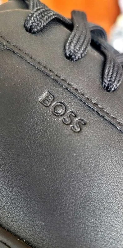 Кеды черные BOSS — фото 2