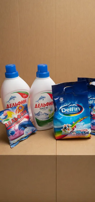 гели и порошки Delfin 2