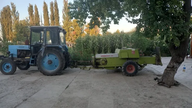 Traktor va Press padborshik 1