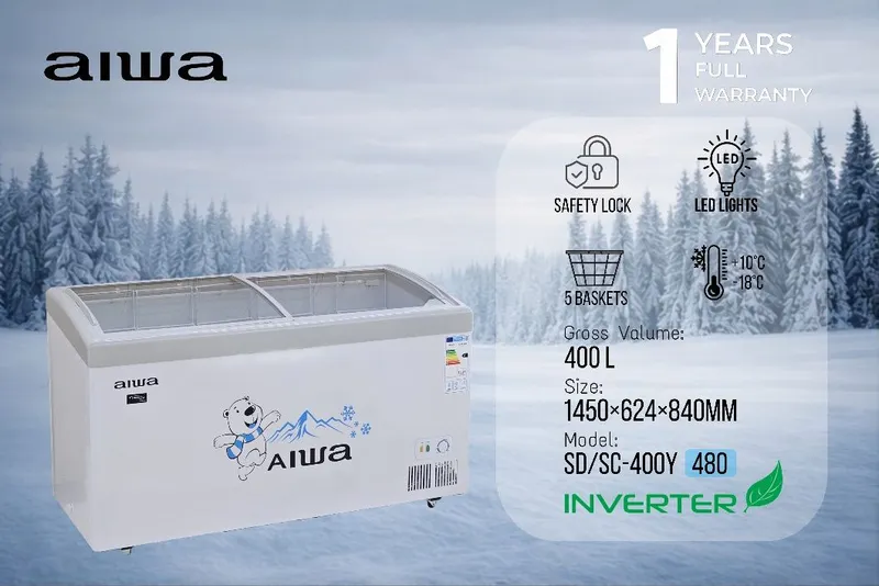 Морозильник Aiwa для мороженого SD/SC-1150R 2.5метр Инвертер — фото 3