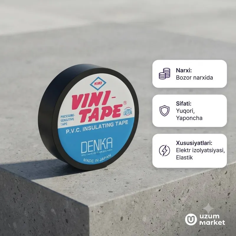 Vinitape Original Viet Nam izolyatsion lenta 3 Vinitape Original Viet Nam izolyatsion lenta 3