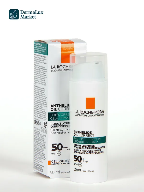 La Roche-Posay матирующий крем c Anthelios SPF50+ — фото 1