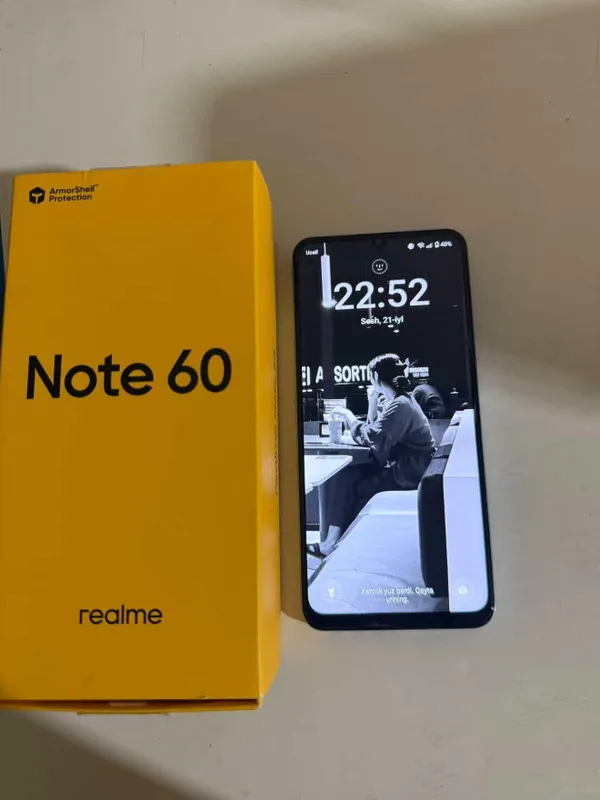 Realme Not 60 128GB holati yangi karobkasi borbor 2