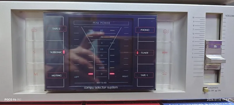 Усилитель Sansui A-909 , в отличном состоянии. 4