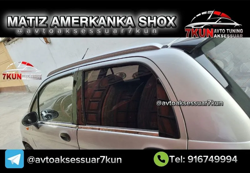 Matiz tuning — Tomga amerikanka shox — фото 1