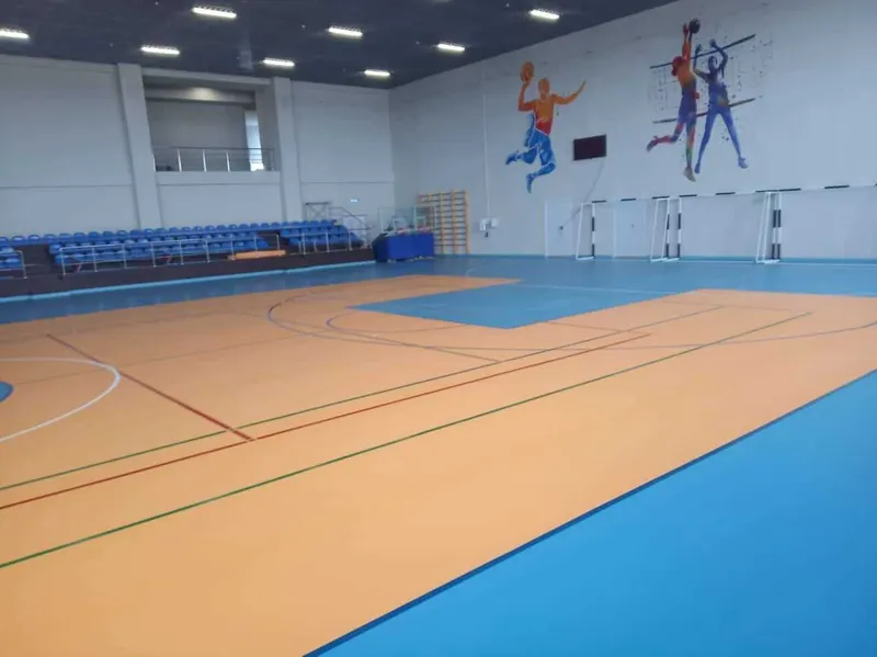 Спорт релин, линолеум спортивный, ПВХ 4,5мм - 6 мм 4