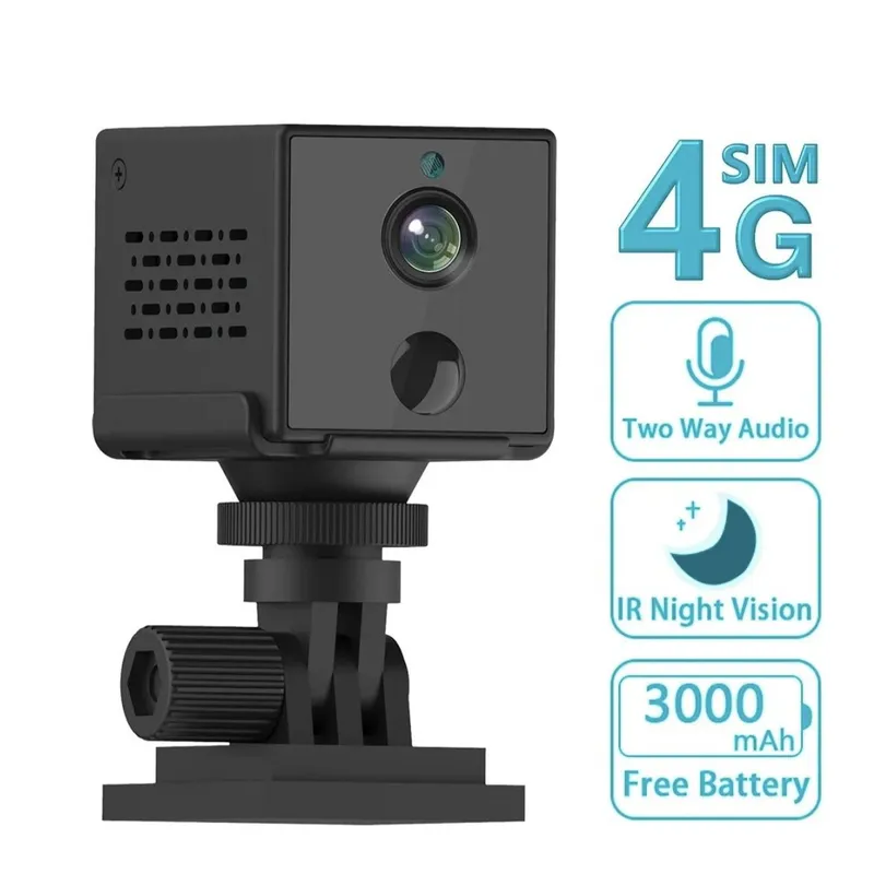 Мини камера с сим 4g , wifi 5 Мини камера с сим 4g , wifi 5