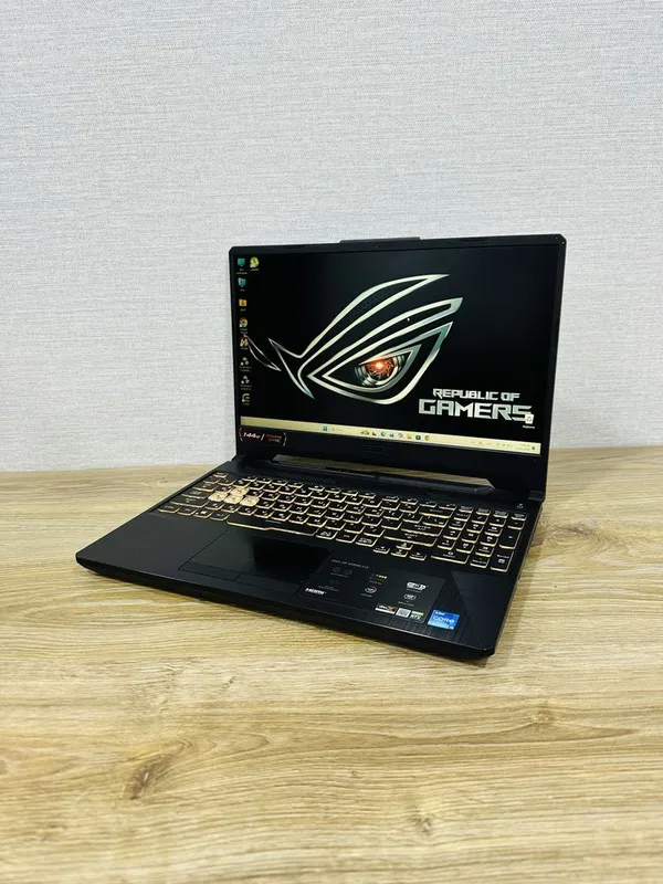 ASUS TUF Core i5-11Gen+RTX3050 Фулл вариант, Топ игровой ноутбук — фото 1
