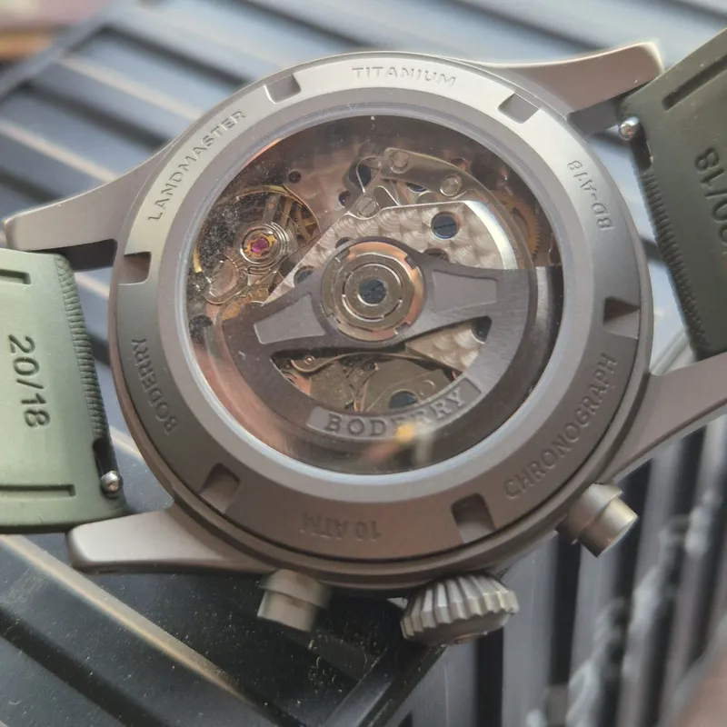 Boderry 38,5mm titanium — фото 3