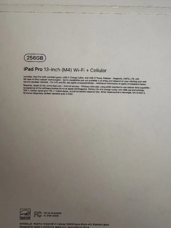 Ipad PRO 13 M4 256 2 Ipad PRO 13 M4 256 2