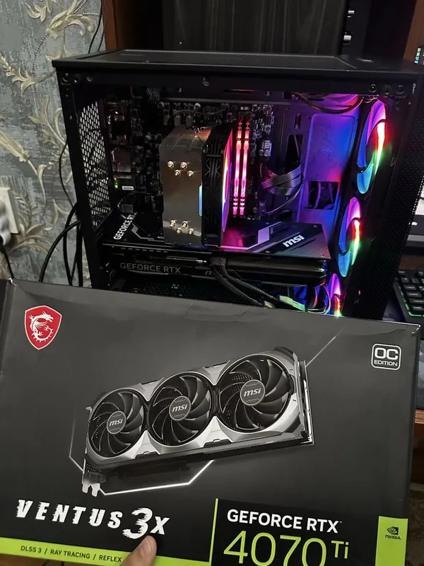 Rtx 4070ti msi ventus x3
