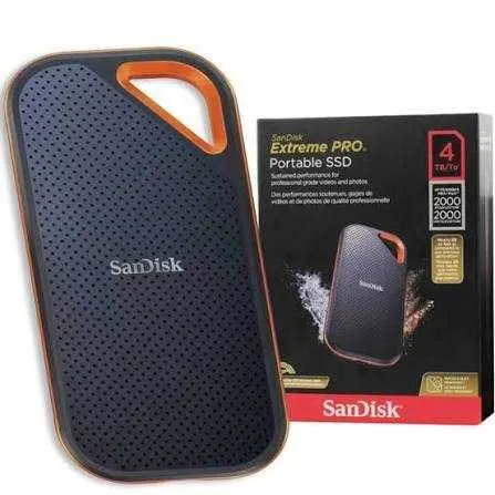 SanDisk 4TB Extreme PRO Portable SSD SanDisk 4TB Extreme PRO Portable SSD