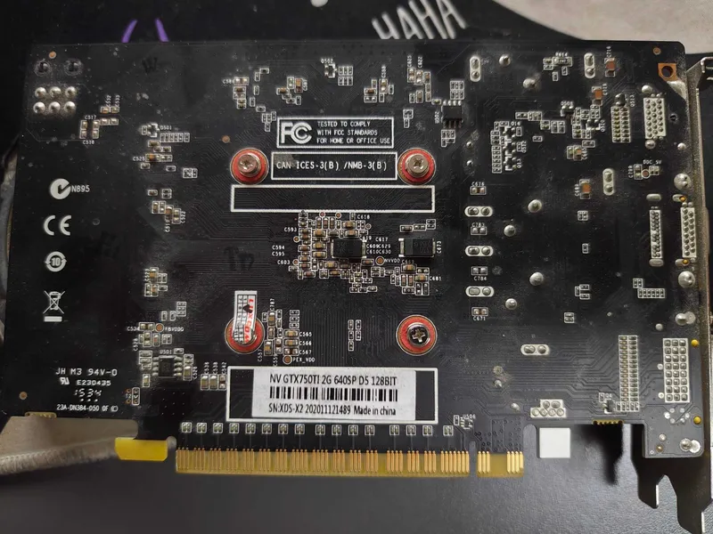 Видеокарта Zotac GTX 750TI 2gb — фото 1