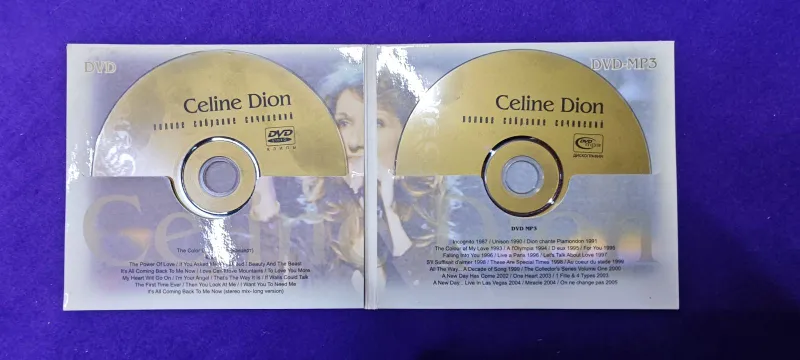 Celine Dion. Подарочное издание на 2 DVD — фото 1