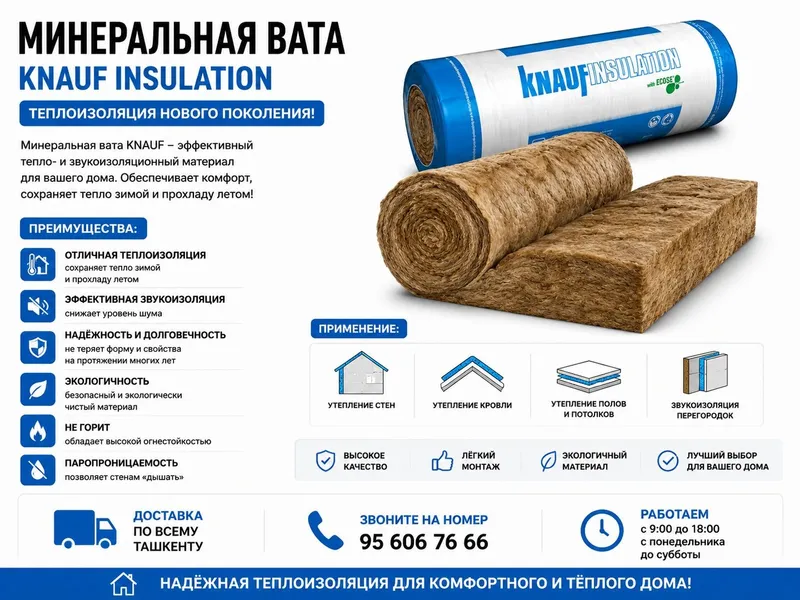 Миниральная чата от фирмы Knauf Миниральная чата от фирмы Knauf