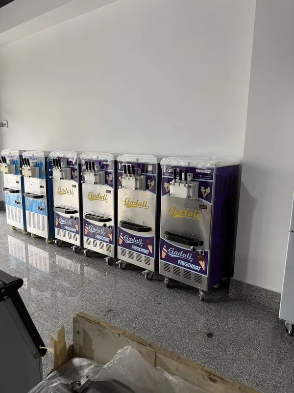 Frezer aparat ice cream machine gadali frigomat фрезер для морожинног