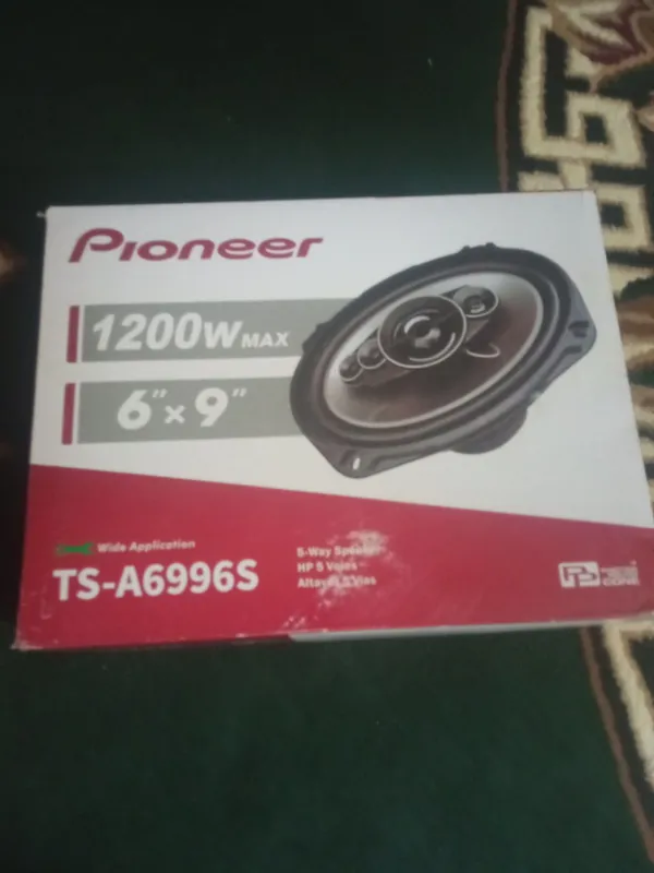 Pioneer 1200w max 6×9 TS-A6996S