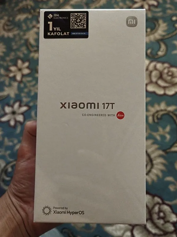 Xiaomi 17t new 1 sikl krediti yoʻq naqtga olingan 1 Xiaomi 17t new 1 sikl krediti yoʻq naqtga olingan 1