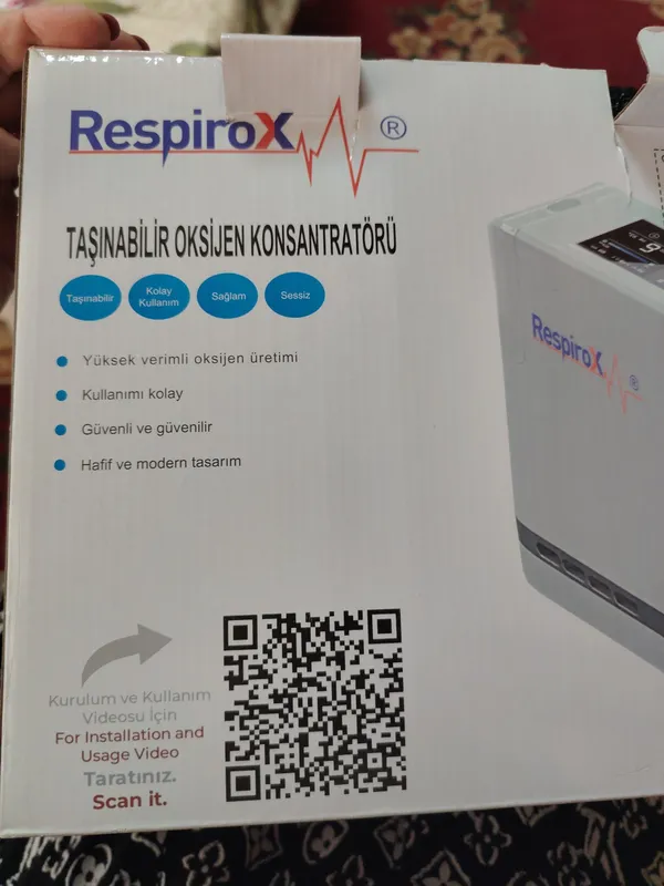 Портативный кислородный концентратор RespiroX 3 Портативный кислородный концентратор RespiroX 3
