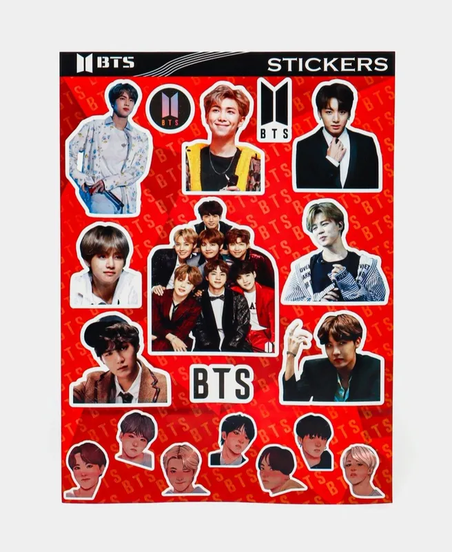 K-pop It's guruhi a'zolari tasvirlangam stikerlar — фото 1