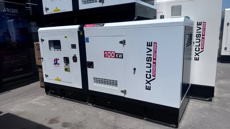 100 kW dizel generator Exclusive