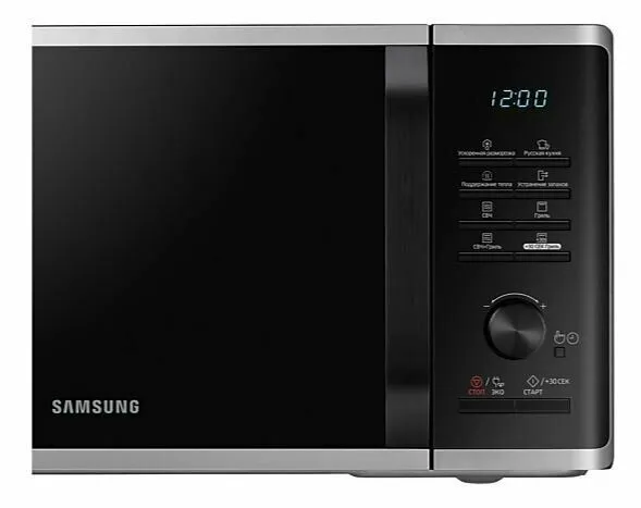 Микроволновая печь Samsung MG23K3515AS 23л. 800Вт серебристый/черный 3 Микроволновая печь Samsung MG23K3515AS 23л. 800Вт серебристый/черный 3