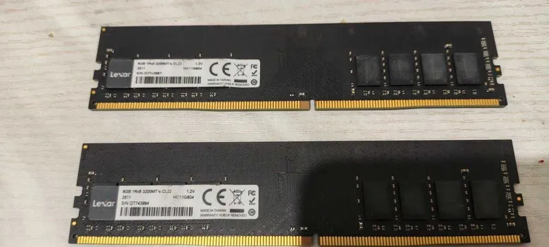 Operativka RAM Lexar Hajmi: Har biri 8 GB Б/У