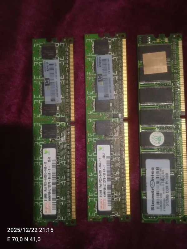 RAM Smmtronics 512MB DDR PC400 6
