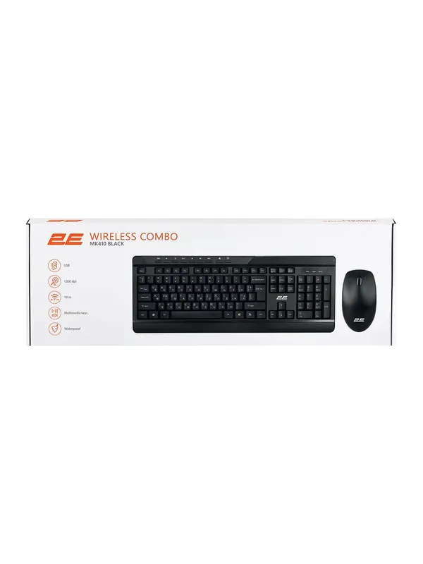 Беспроводная клавиатура KS230 (slim-дизайн), USB, 12 мультимедийных клавиш, многоязычная раскладка — фото 6