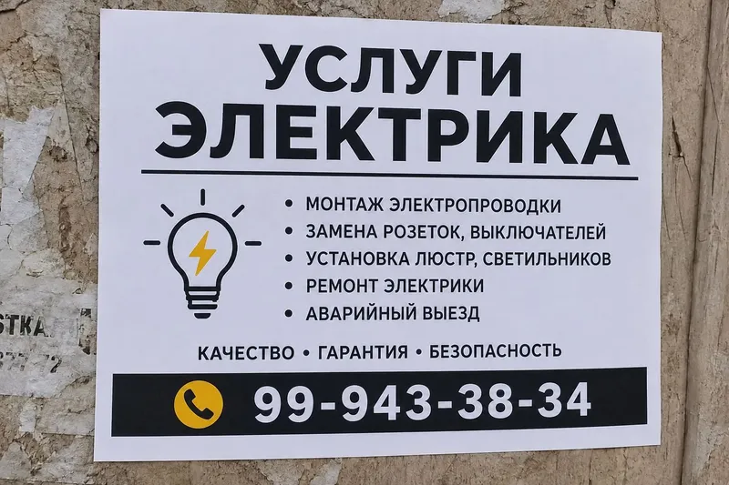 электирика хизмати