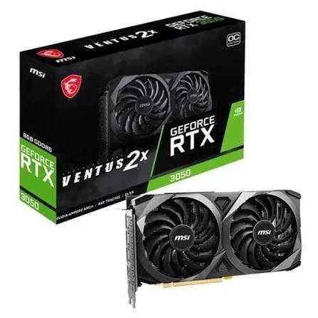 Видеокарта MSI RTX 3050 Ventus 2x XS 8Gb OC