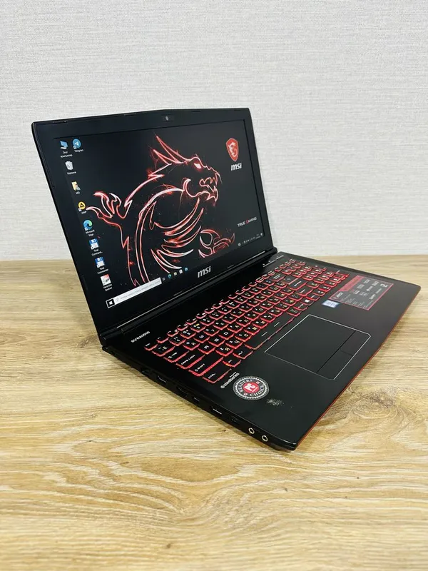 MSI Apache Core i7 + GTX 1060, RTX 3060 Ti analogi, tayyor o‘yin noutbuki 4 MSI Apache Core i7 + GTX 1060, RTX 3060 Ti analogi, tayyor o‘yin noutbuki 4