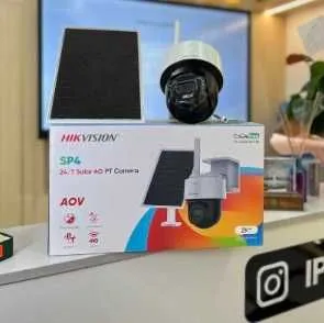Hikvision quyosh energiyasida Ishlovchi aqlli kamera 2 Hikvision quyosh energiyasida Ishlovchi aqlli kamera 2