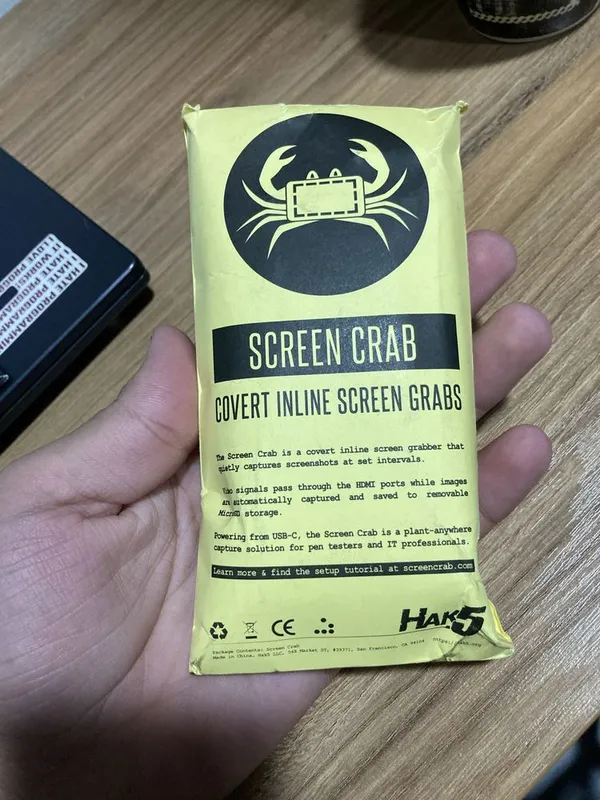 Hak5 screen crab