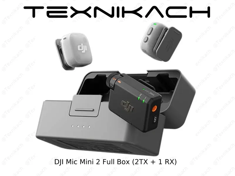 Новый DJI Mic Mini 2 Full Box (2TX + 1 RX) Доставка
