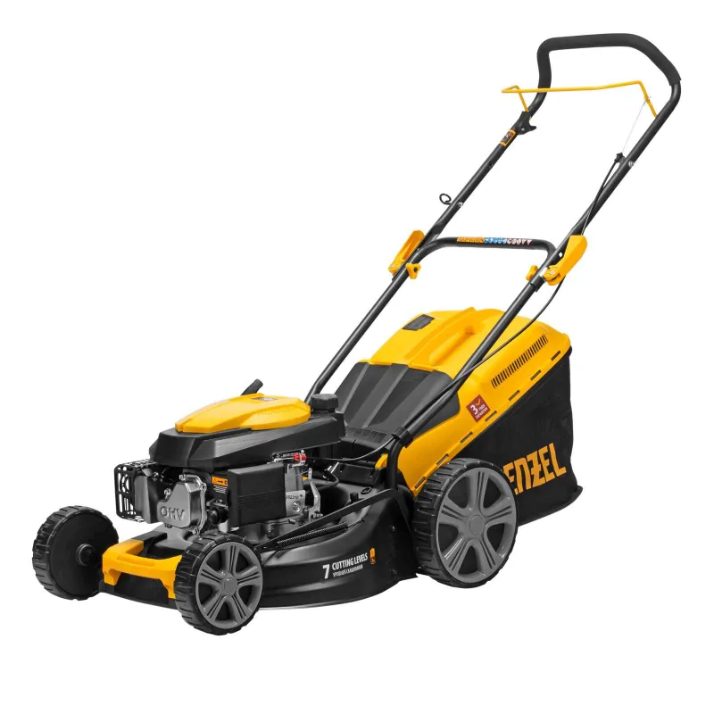 Газонокосилка бензиновая GLD-460, травосборник 50 л Denzel 1