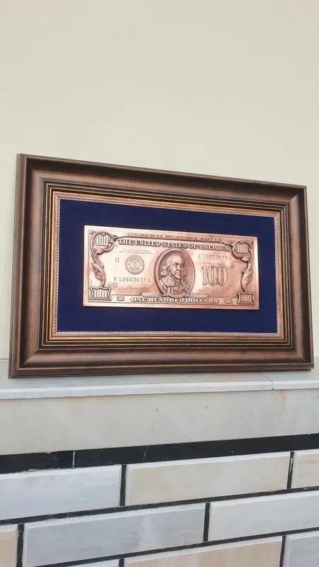 100$ акси тушурилган мисдан ясалган к,ул мехнати 3 100$ акси тушурилган мисдан ясалган к,ул мехнати 3