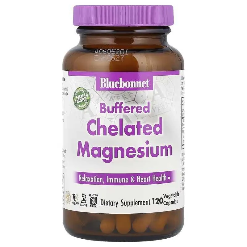 Bluebonnet Nutrition Chelated Magnesium хелатный магний магния magniy — фото 2