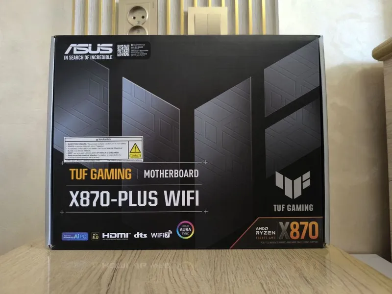 Asus Tuf gaming x870-plus wifi satıladı